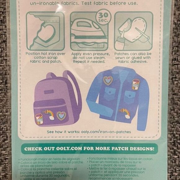 Brand new Ooly Creative Fuel patches - Picture 4 of 4